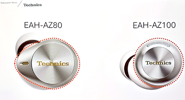 Technics AZ100 vs AZ80