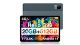 A 179  imbattibile: tablet 11 2,5K, 8GB/512GB, 8580mAh, Helio G99 e anche LTE, sceso di 50