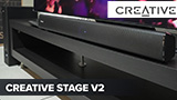 Creative Stage V2: la piccola soundbar per migliorare il suono dei TV, ma anche per i monitor da gaming