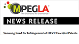 Samsung citata in giudizio da MPEG LA: dal 2020 non ha più pagato la licenza HEVC