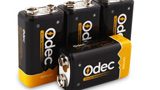 4 batterie Odec agli ioni di litio ricaricabili in offerta a 14,59 Euro, solo per oggi