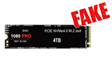 SSD 1080 PRO non è quello che pensate: si spaccia per SSD Samsung, ma è un falso
