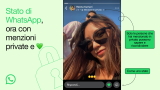 WhatsApp come Instagram: arrivano menzioni private e 'Mi piace' sugli Stati