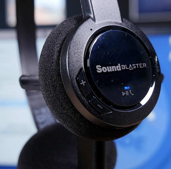 Creative Sound Blaster Jam V2 cuffie Bluetooth on-ear, molto leggere
