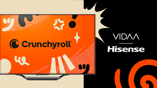 Crunchyroll arriva anche su VIDAA