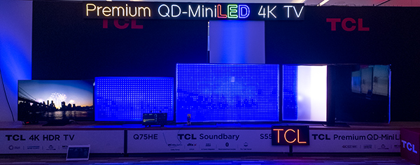 Demo QD-Mini LED zone di retroillminazione TCL 2025