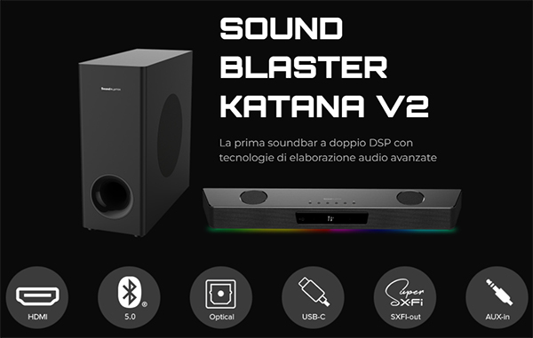 Creative Sound Blaster Katana V2