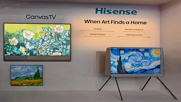 Hisense IFA 2024 CanvasTV