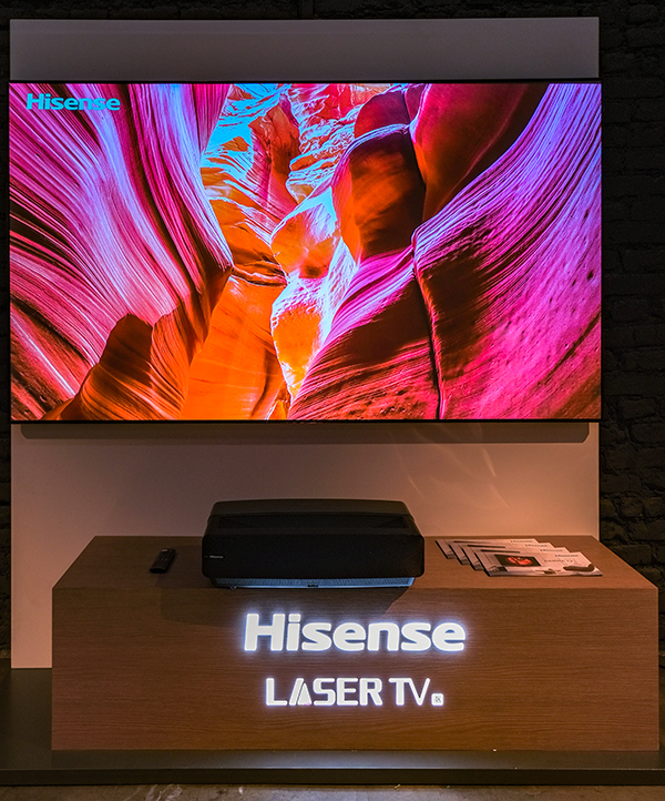Hisense: dal vivo la Laser TV, per grandi schermi fino a 100 pollici