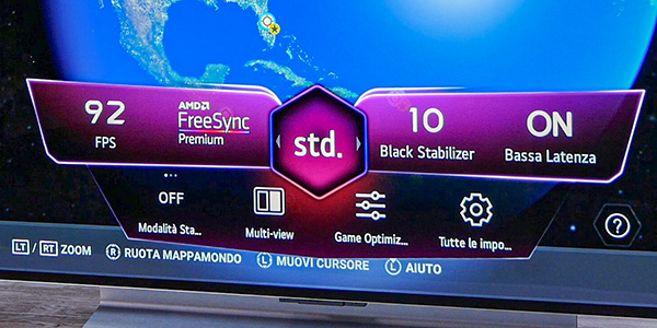 LG C2 OLED evo Gaming FreeSync Premium