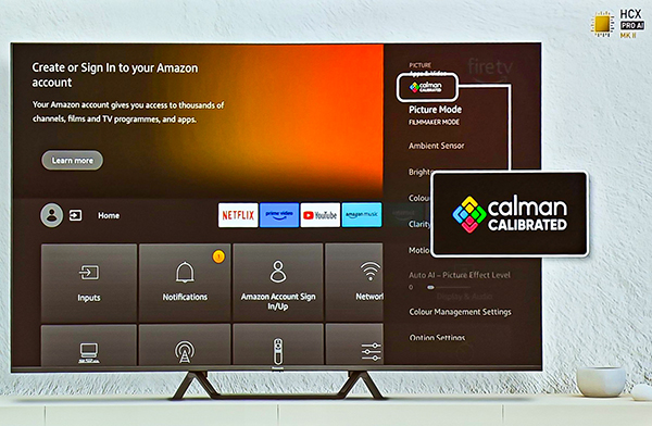 Panasonic TV 2025 Calman Ready