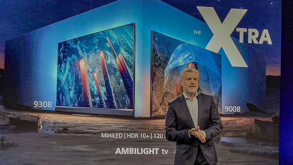 Philips TV the Xtra TP Vision Live di Amsterdam