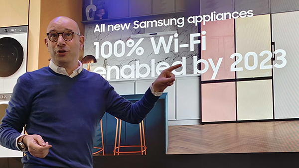 Samsung Tech Summit 2023 Benjamin Braun entro il 2023 i nuovi apparecchi avranno tutti il Wi-Fi